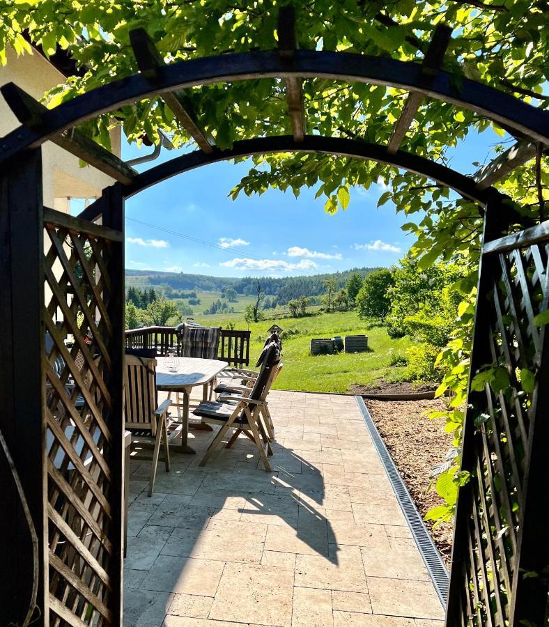 Luxus Ferienhaus Erzgebirge In Alleinlage Altenberg Bagian luar foto