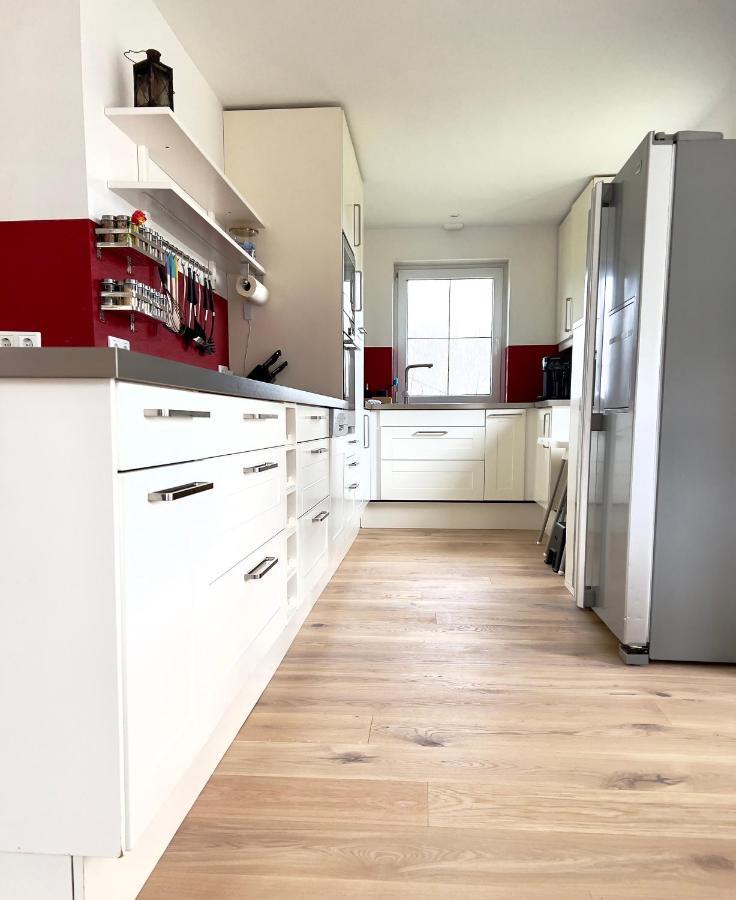 Luxus Ferienhaus Erzgebirge In Alleinlage Altenberg Bagian luar foto